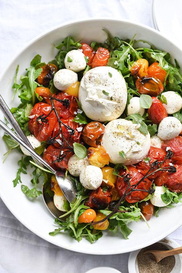 SALAD WITH MOZZARELLA