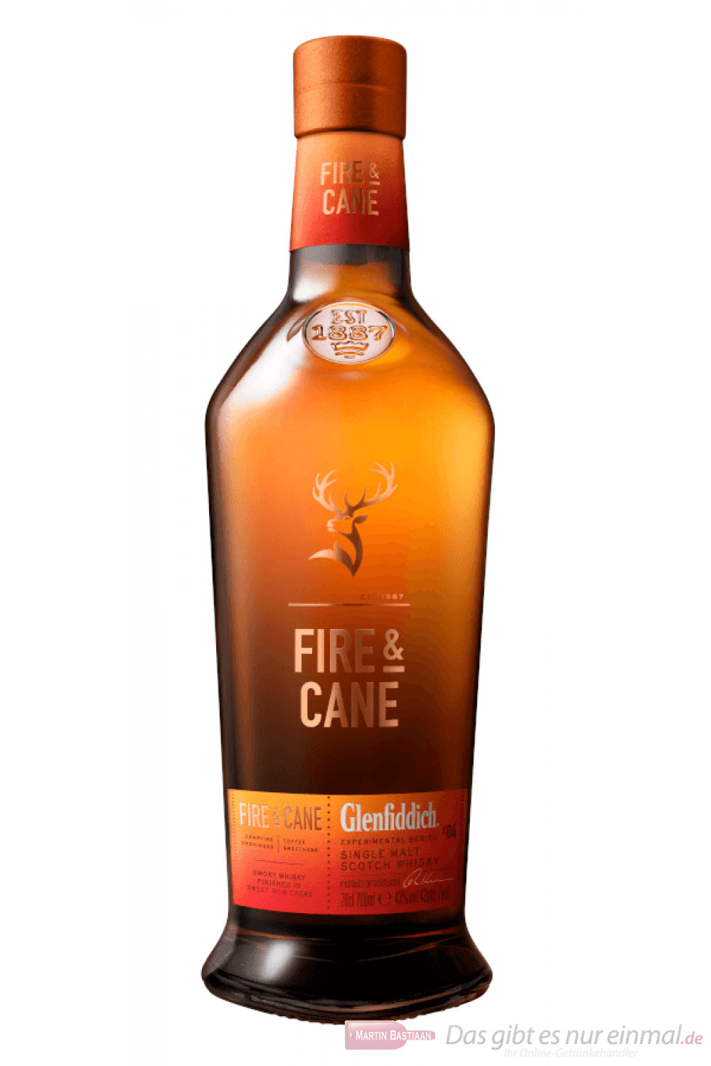 GLENFIDDICH FIRE&CANE 700 ML